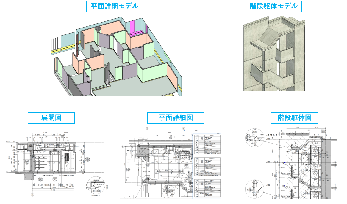 施工モデル・施工図作成